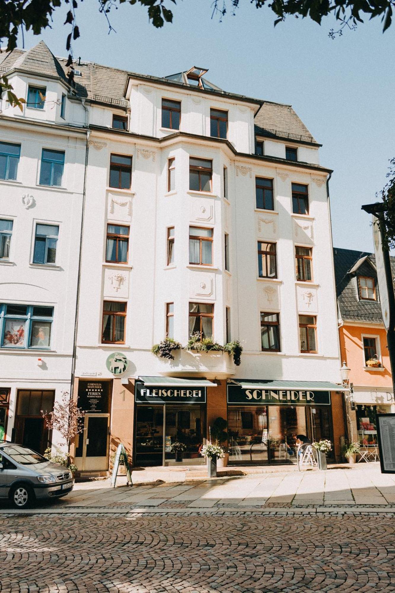 Zur Zenkergasse - Studios&Apartments&DZ in der City Reichenbach im Vogtland Buitenkant foto